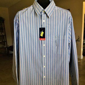 Roundtree & Yorke Long Slevd Button Down Shirt 2XL